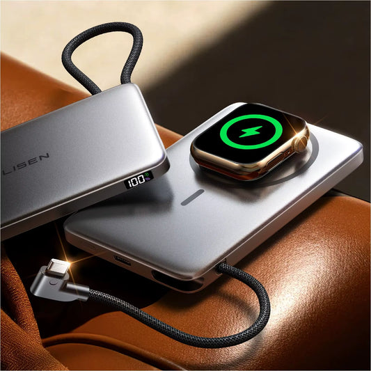 BEGRENSET TILBUD Lisen Powerbank 10.000mAh